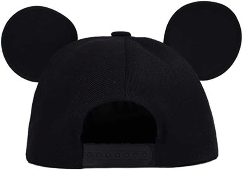 Uivic Boys Girls Mouse Ear Baseball Cap Kids Cute Adjustable Snapback Trucket Hat for Children Ages 2-12 - Image 3